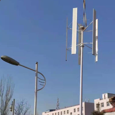 qualité  Blade Aluminum Alloy Made in China Top Quality Vertical Shaft Wind Turbine 3KW 48V 96V Alternative Energy Low Noise Generator usine