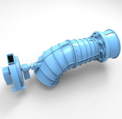 qualité  Stainless Steel Or Carbon Steel Tubular Head Low Water Hydro Turbine Generator usine